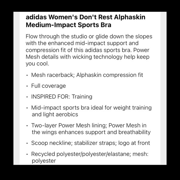 BUNDLE- Adidas Racer Back Sports Bras - Picture 10 of 12